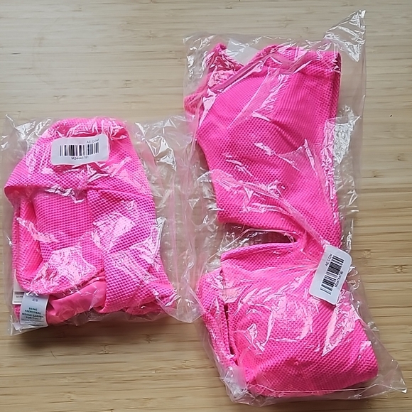 Pink pique bikini set - Picture 6 of 6